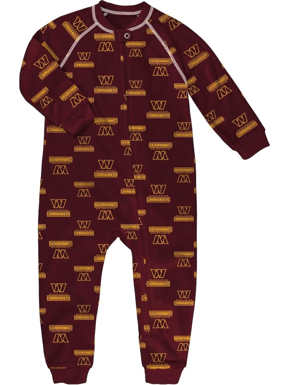 NWT Washington Commanders Full Zip Sleeper | Size 2T